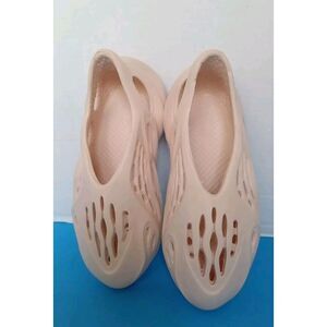 Clogs Sandals Slides Comfort Slip On Shoes Beige Neutral Color Size?